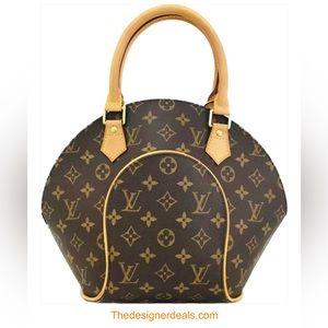 Auth Louis Vuitton Ellipse Handbag Crossbody